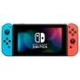 Nintendo Switch 32GB, 1x Joycon, Neon Azul/Vermelho + Carregador e Suporte Para Controle Husky Gaming Storm, 4 Portas, Nintendo SWITCH Joy-Con