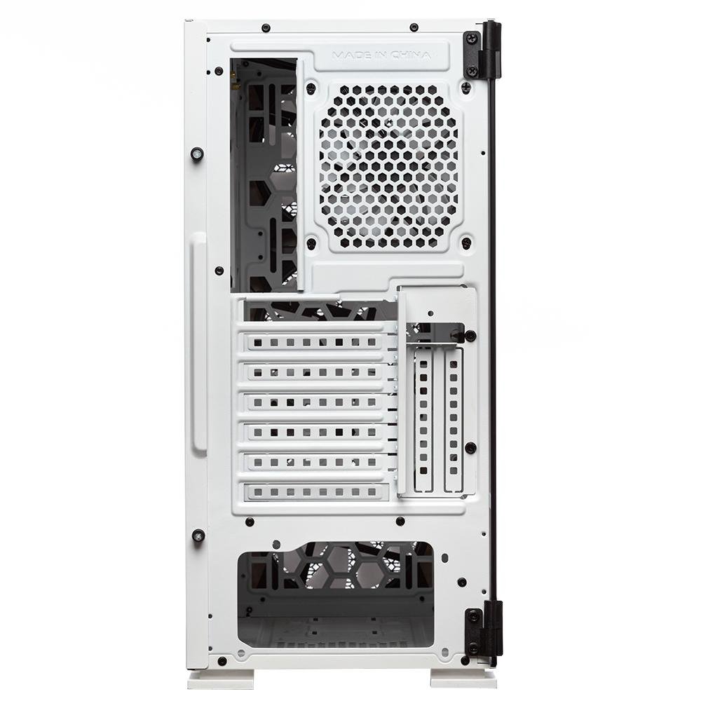 Gabinete Gamer Husky Gaming Polar, Branco - Mid Tower, ARGB com Fan, Porta lateral em Vidro Temperado - HGMC011 Gabinete Gamer Husky Gaming Polar, Branco - Mid Tower, ARGB com Fan, Porta lateral em Vidro Temperado - HGMC011