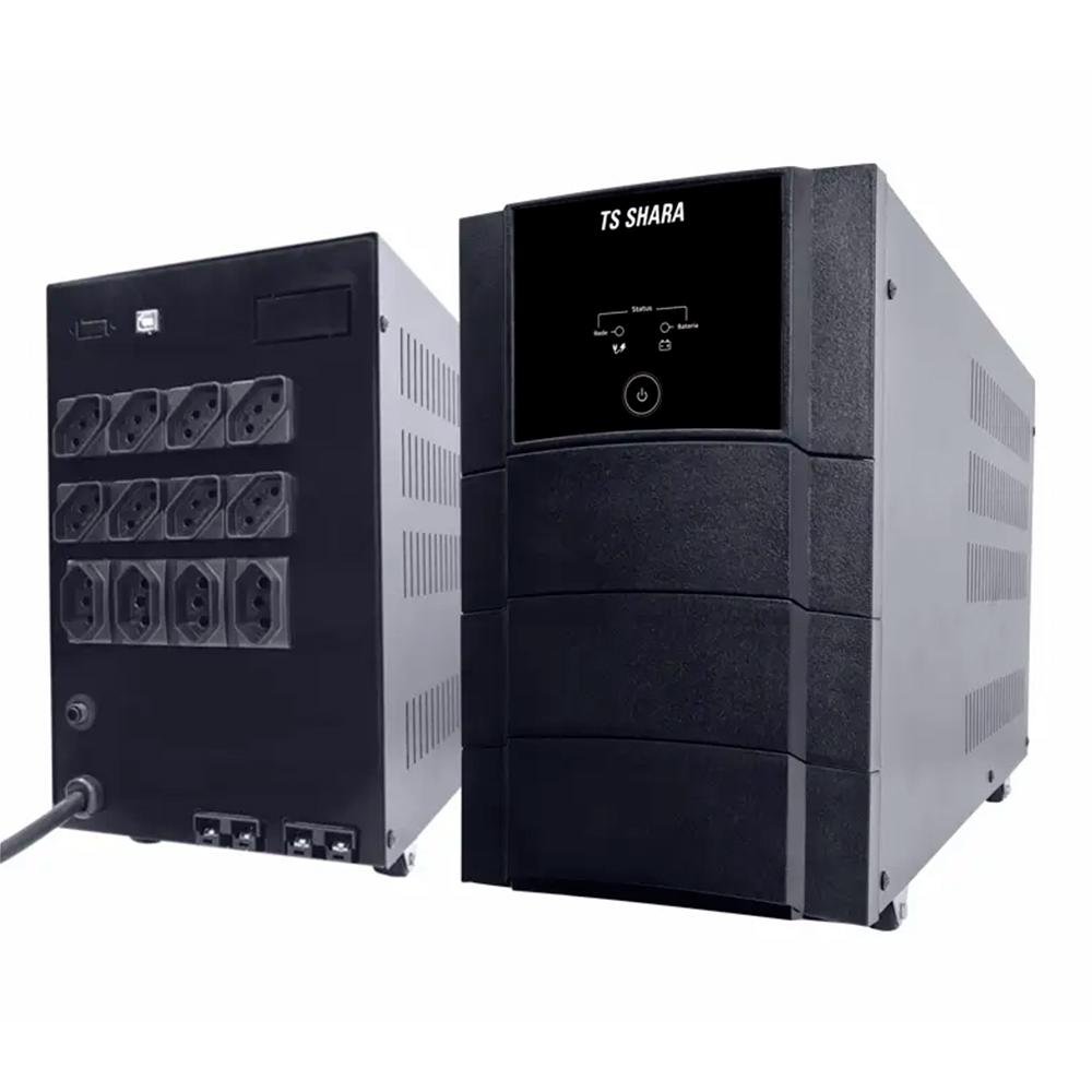 Nobreak TS Shara UPS Professional, 3200VA, 2 Baterias Internas, Entrada Bivolt Automática, Semi-Senoidal, Indicador LED, USB - 4451 Nobreak TS Shara UPS Professional, 3200VA, 2 Baterias Internas, Entrada Bivolt Automática, Semi-Senoidal, Indicador LED, USB - 4451