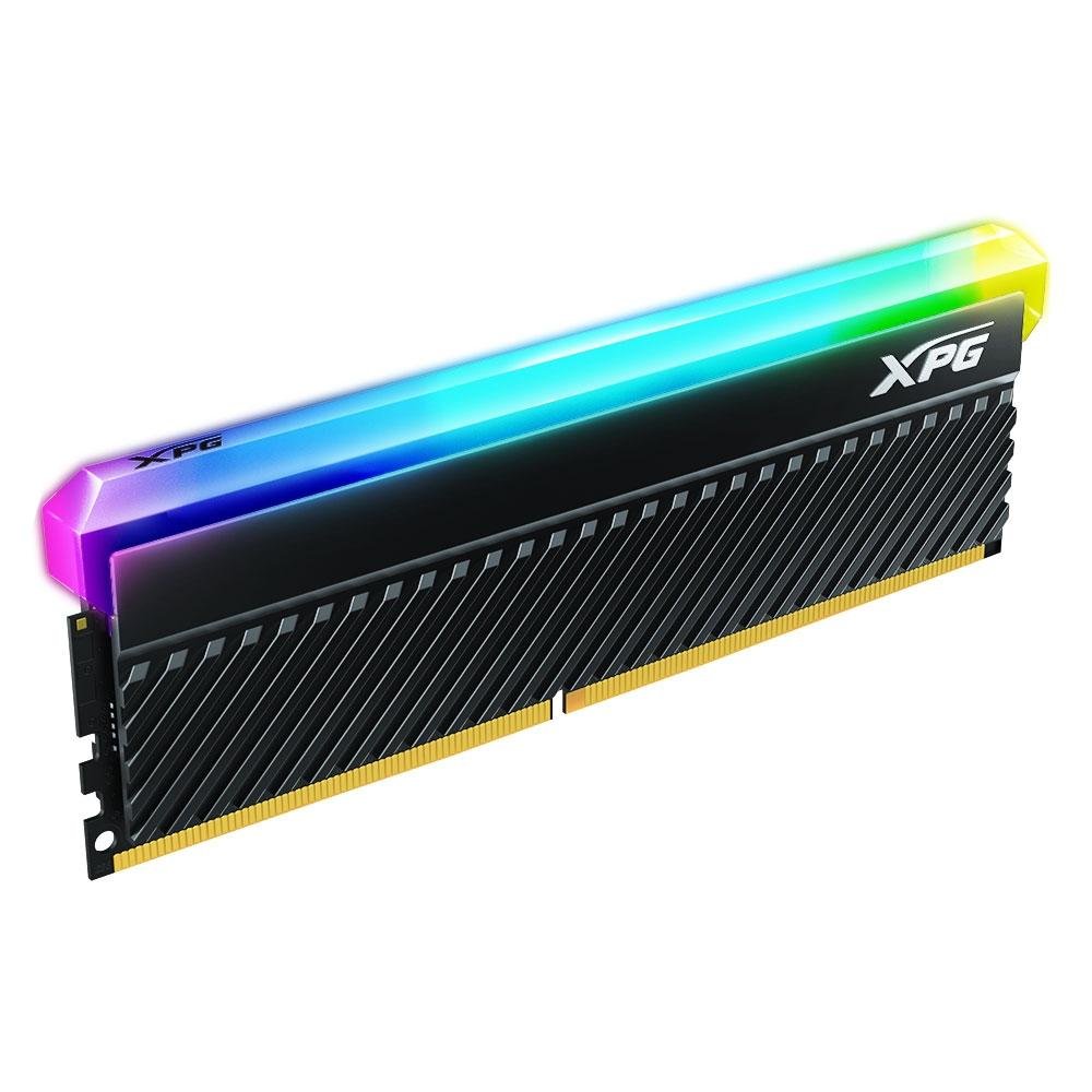 Memória RAM XPG Spectrix D45G, RGB, 8GB, 3600MHz, DDR4, CL18, Preta - AX4U36008G18I-CBKD45G Memória RAM XPG Spectrix D45G, RGB, 8GB, 3600MHz, DDR4, CL18, Preta - AX4U36008G18I-CBKD45G
