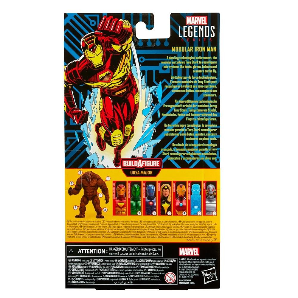 Boneco Hasbro Marvel Homem de Ferro Modular Legends Series - F0355