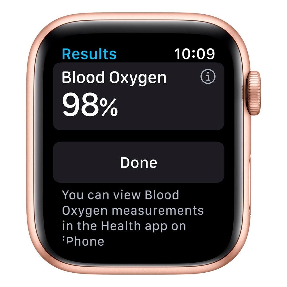 Apple Watch S6 44MM GPS com Case de Alumínio Gold e Sport Band Pink - M00E3LL/A Apple Watch S6 44MM GPS com Case de Alumínio Gold e Sport Band Pink - M00E3LL/A