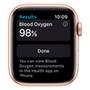 Apple Watch S6 44MM GPS com Case de Alumínio Gold e Sport Band Pink - M00E3LL/A