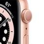 Apple Watch S6 44MM GPS com Case de Alumínio Gold e Sport Band Pink - M00E3LL/A