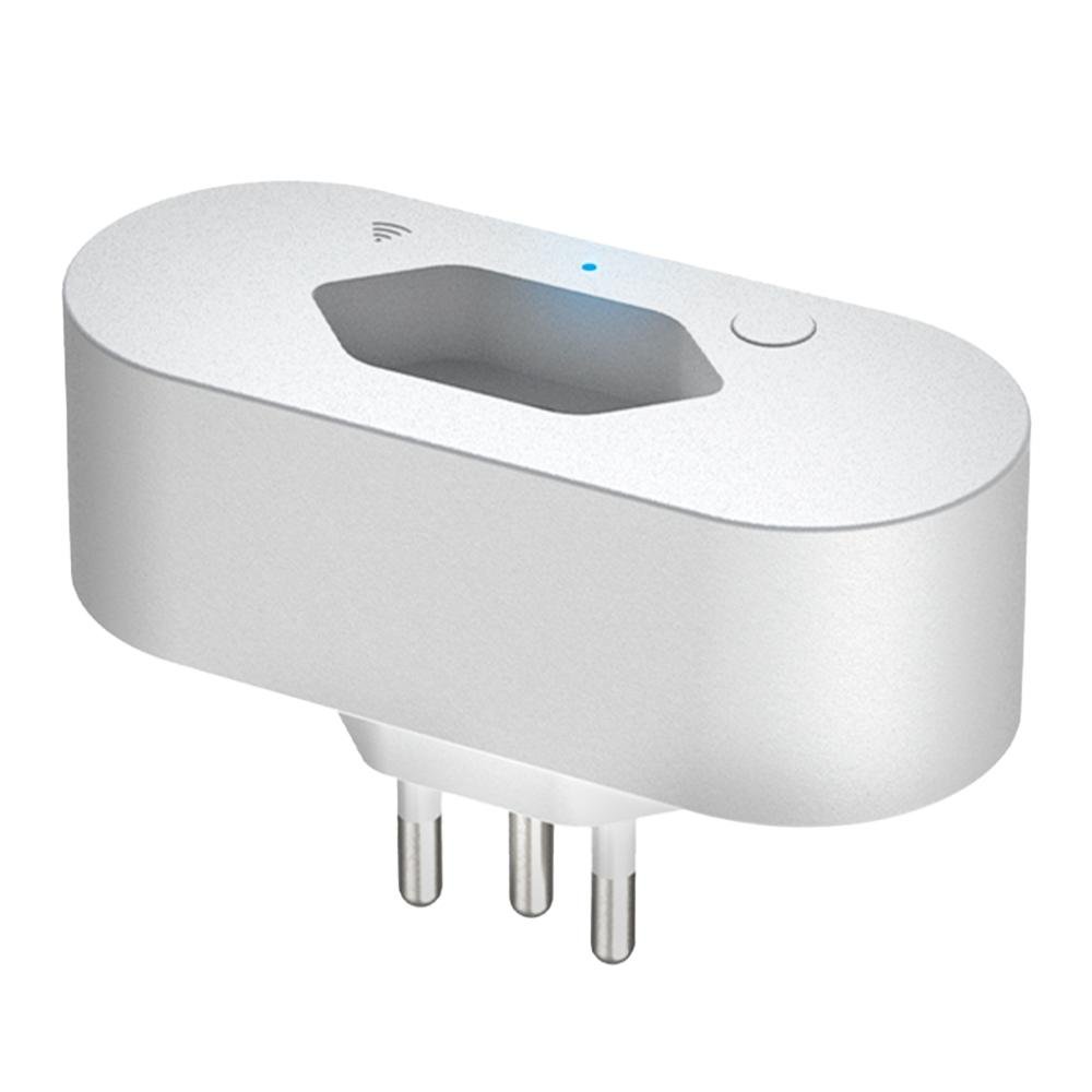 Tomada Inteligente HB Tech WiFi, Branco - HB-T001 Tomada Inteligente HB Tech WiFi, Branco - HB-T001