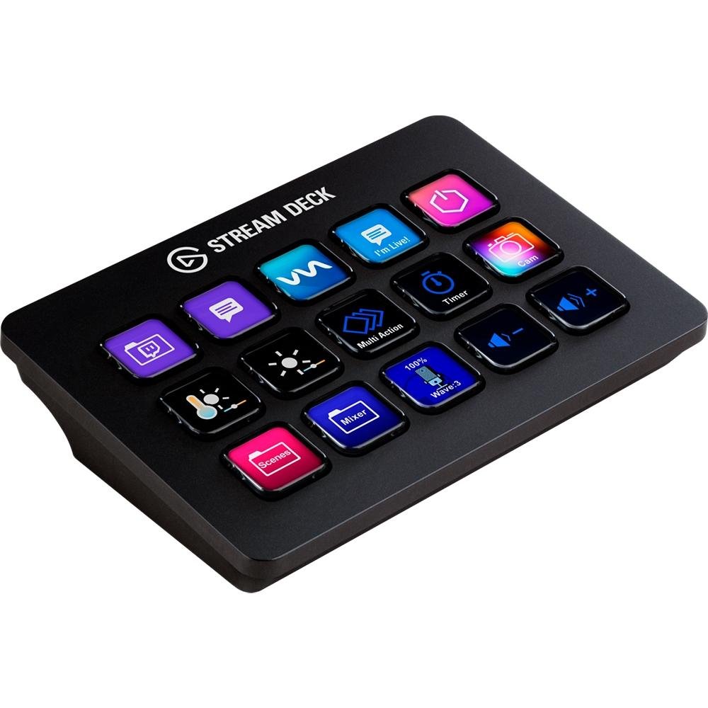 Mesa controladora Streaming Elgato Stream Deck MK.2, 15 teclas LCD, USB - 10GBA9901