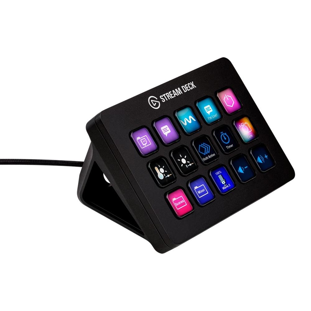 Mesa controladora Streaming Elgato Stream Deck MK.2, 15 teclas LCD, USB - 10GBA9901