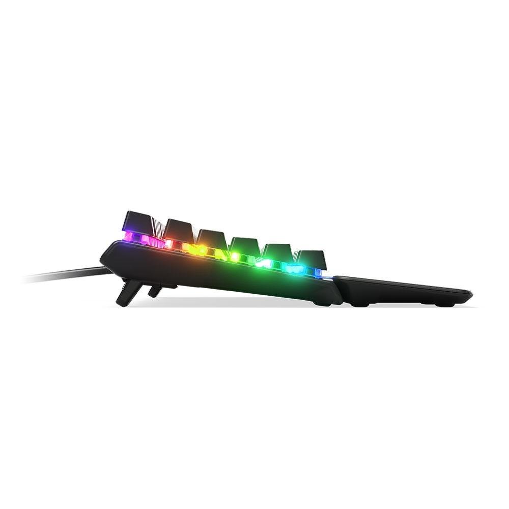 Teclado Mecânico Gamer Apex 7 TKL Steelseries, RGB, Switch Blue, Anti-Ghosting, US - 64758