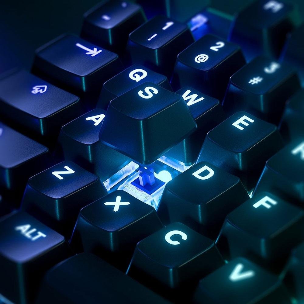 Steel series apex 7 TKL 青軸 Teclado Mecânico Gamer Apex | KaBuM!