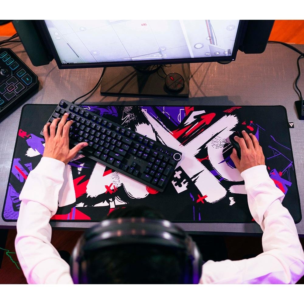 Mousepad Gamer Force One Skyhawk Fluxo Edition, XXL 900x400mm - FR.MP.SH.03 Mousepad Gamer Force One Skyhawk Fluxo Edition, XXL 900x400mm - FR.MP.SH.03