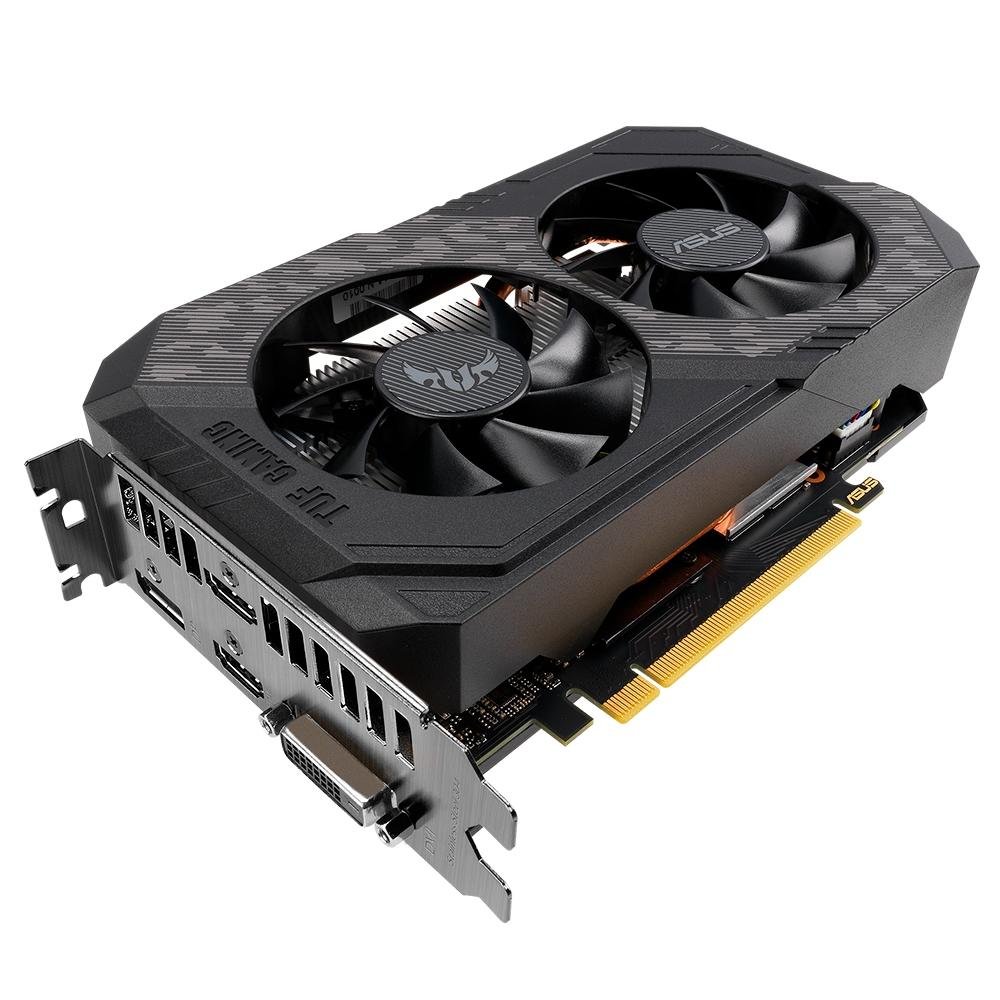 Placa de Vídeo Asus TUF GTX 1660Ti EVO OC | KaBuM!