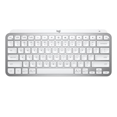 Teclado Logitech MX Keys Mini Cinza | KaBuM!
