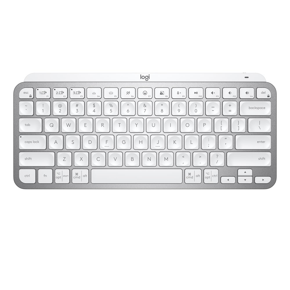 Teclado Logitech MX Keys Mini Cinza | KaBuM!