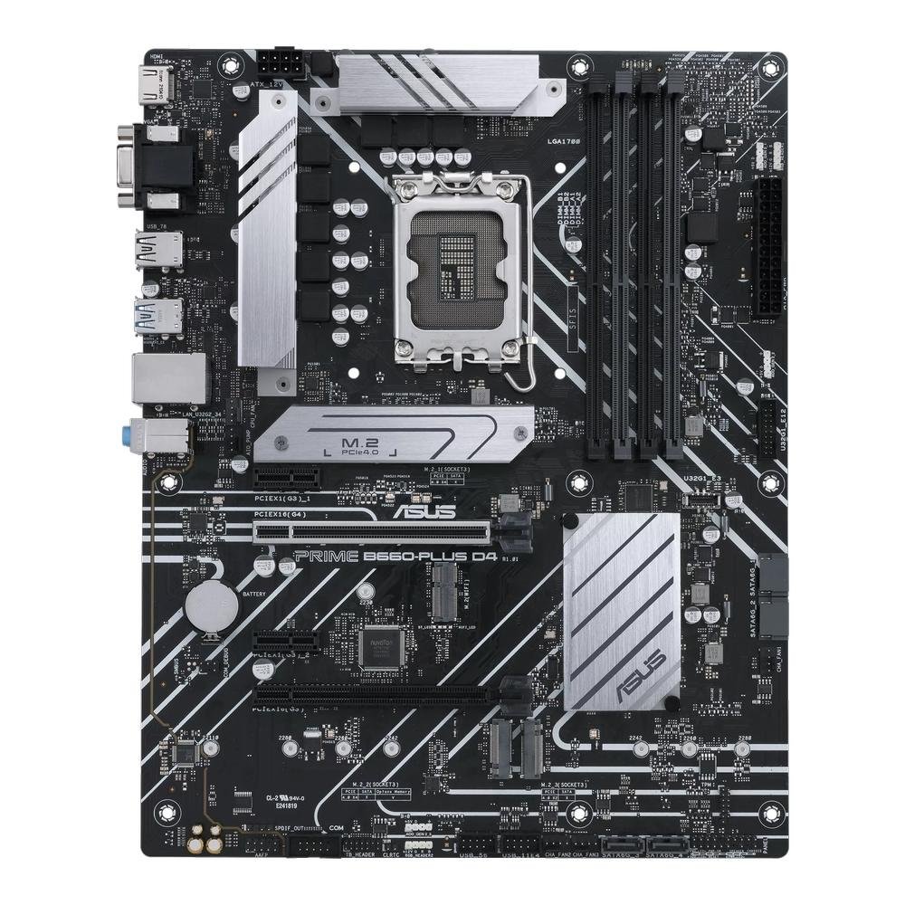 Core i5-13600K + PRIME B660-PLUS D4セット Placa Mãe Asus Prime B660 Plus D4, LGA 1700 B660, ATX, DDR4 | KaBuM!