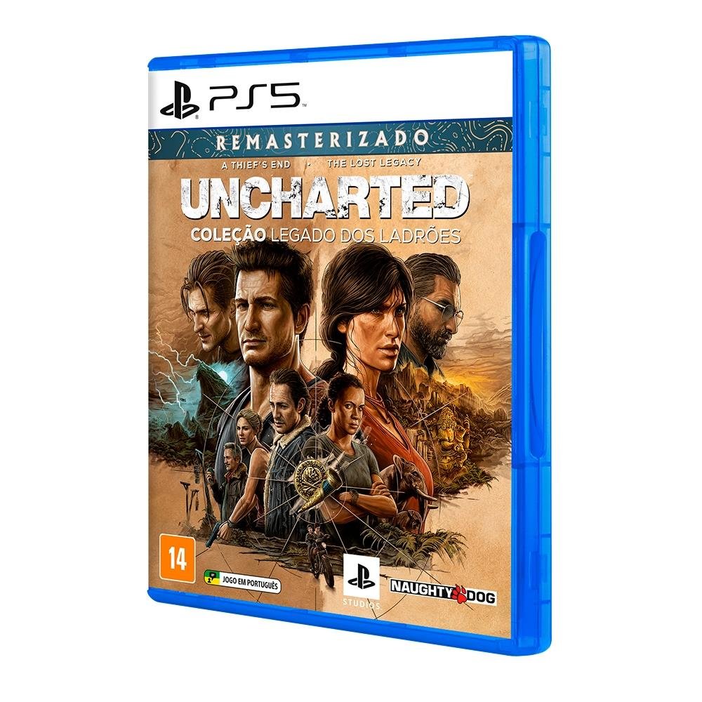 Jogo Uncharted: Coleção Legado dos Ladrões, PS5