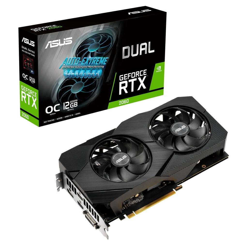 Placa de Vídeo Asus NVIDIA RTX 2060 OC | KaBuM!