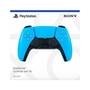 Kit Controle Sem Fio Sony PS5, DualSense, Starlight Blue + Jogo Ghost Of Tsushima Versão do Diretor PS5