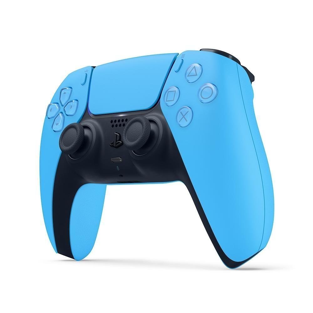 Kit Controle Sem Fio Sony PS5, DualSense, Starlight Blue + Jogo Ghost Of Tsushima Versão do Diretor PS5 Kit Controle Sem Fio Sony PS5, DualSense, Starlight Blue + Jogo Ghost Of Tsushima Versão do Diretor PS5