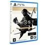 Kit Controle Sem Fio Sony PS5, DualSense, Starlight Blue + Jogo Ghost Of Tsushima Versão do Diretor PS5