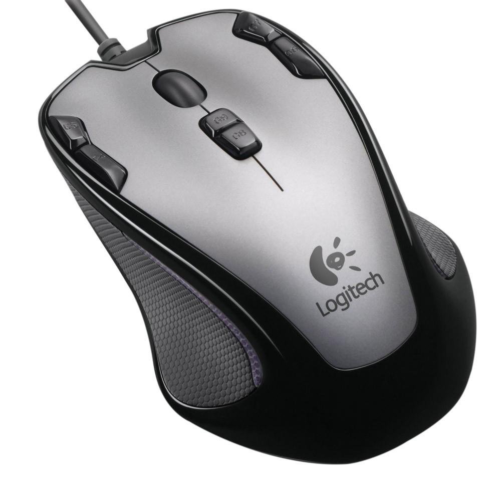 Mouse Gamer Logitech Óptico G300 USB 910-002358