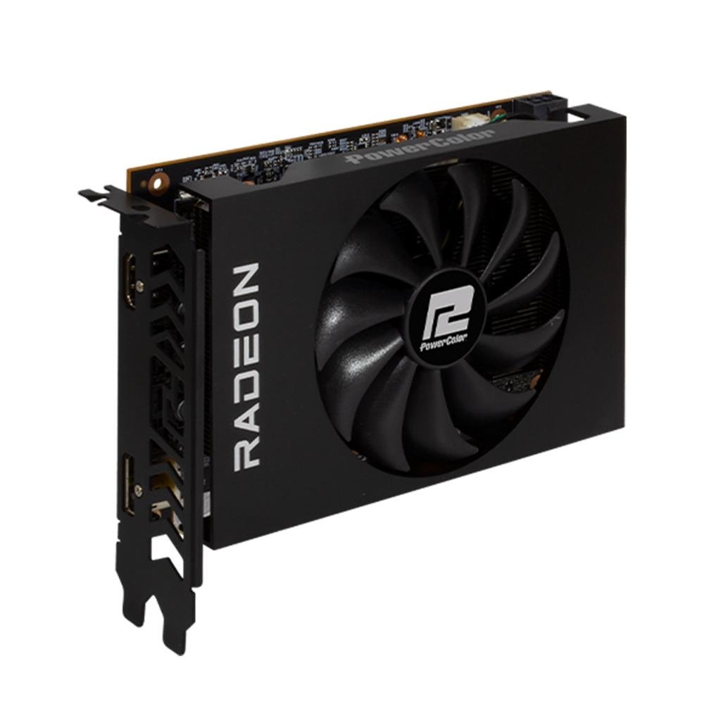 Placa de Vídeo Power Color RX 6500 XT ITX | KaBuM!