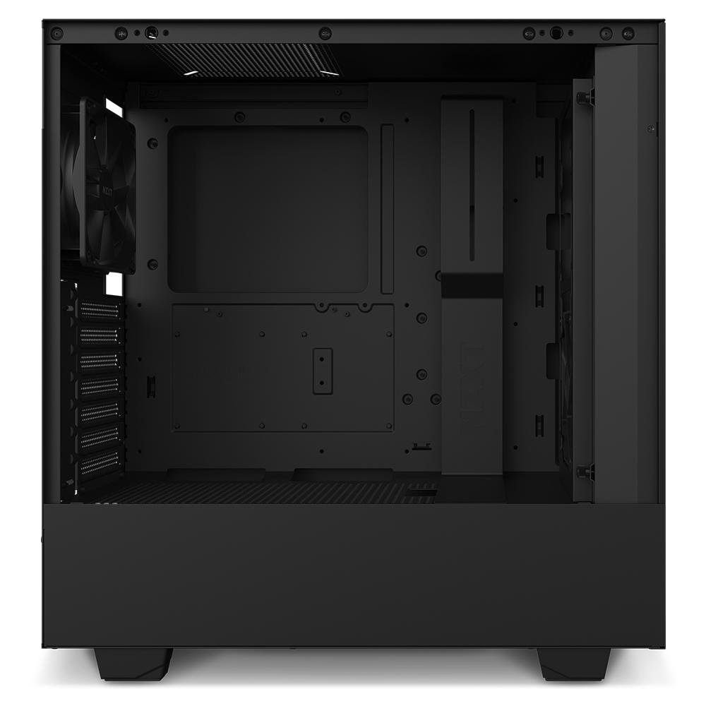 Gabinete Gamer NZXT H510 Flow, MID Tower, com FAN, Lateral em Vidro Temperado, Preto - CA-H52FB-01 Gabinete Gamer NZXT H510 Flow, MID Tower, com FAN, Lateral em Vidro Temperado, Preto - CA-H52FB-01