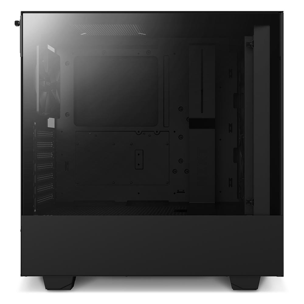 Gabinete Gamer NZXT H510 Flow, MID Tower, com FAN, Lateral em Vidro Temperado, Preto - CA-H52FB-01 Gabinete Gamer NZXT H510 Flow, MID Tower, com FAN, Lateral em Vidro Temperado, Preto - CA-H52FB-01