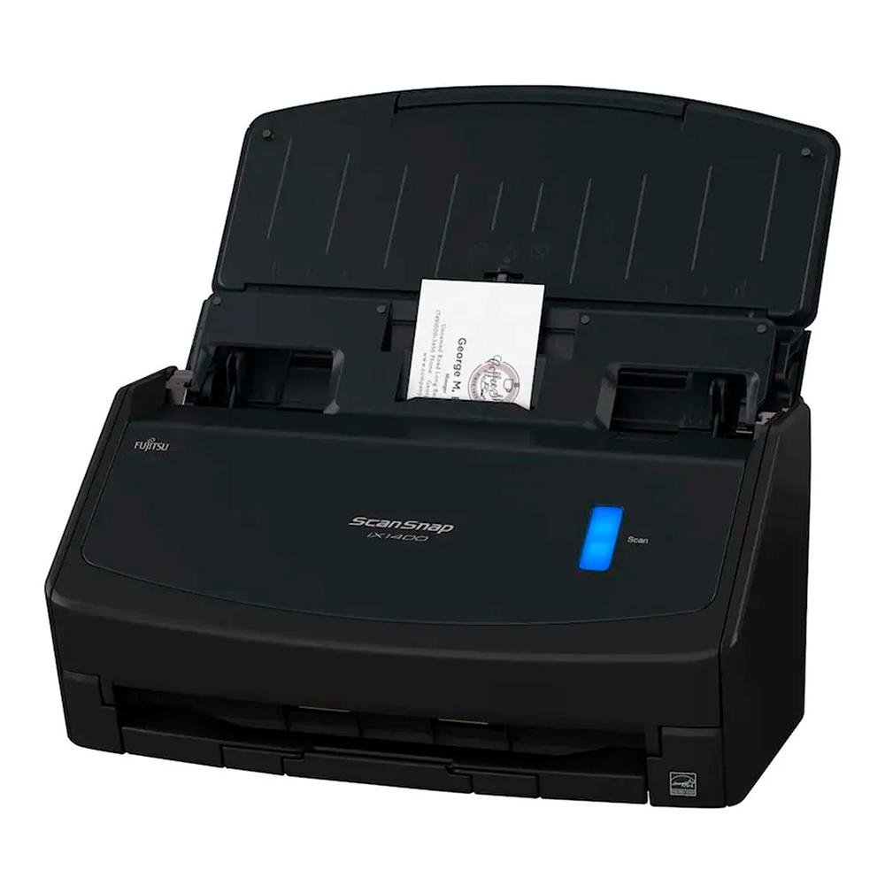 Scanner Fujitsu iX1400, USB, Preto, Duplex, 40ppm A4, Bivolt - CG01000-300001