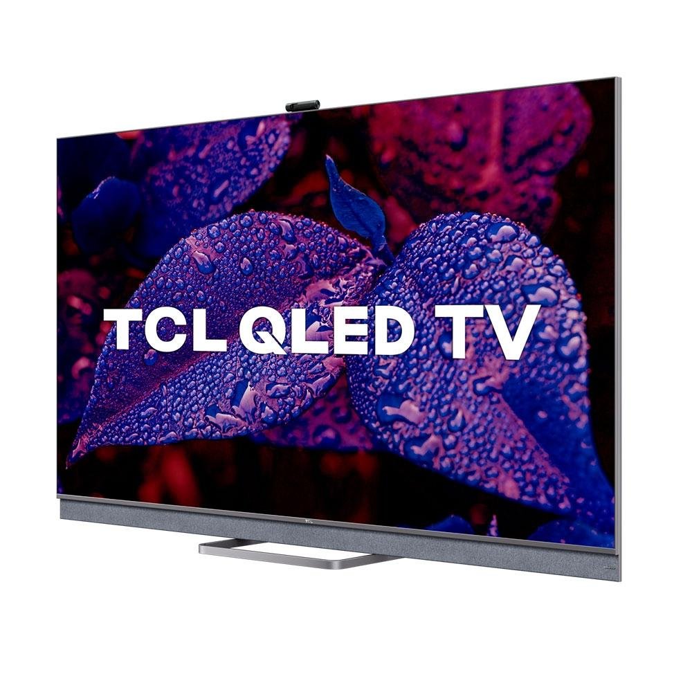 Smart TV TCL 55 Polegadas QLED 4K UHD, Android TV, 4 HDMI, 2 USB, Bluetooth, Wi-Fi, Alexa e Google Assistente, IA  - 55C825