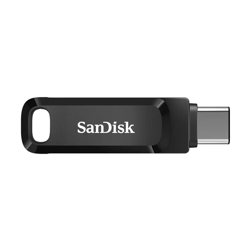 Pen Drive 32GB SanDisk Ultra Dual Drive Go, USB-A/C 3.2, Preto - SDDDC3-032G-G46