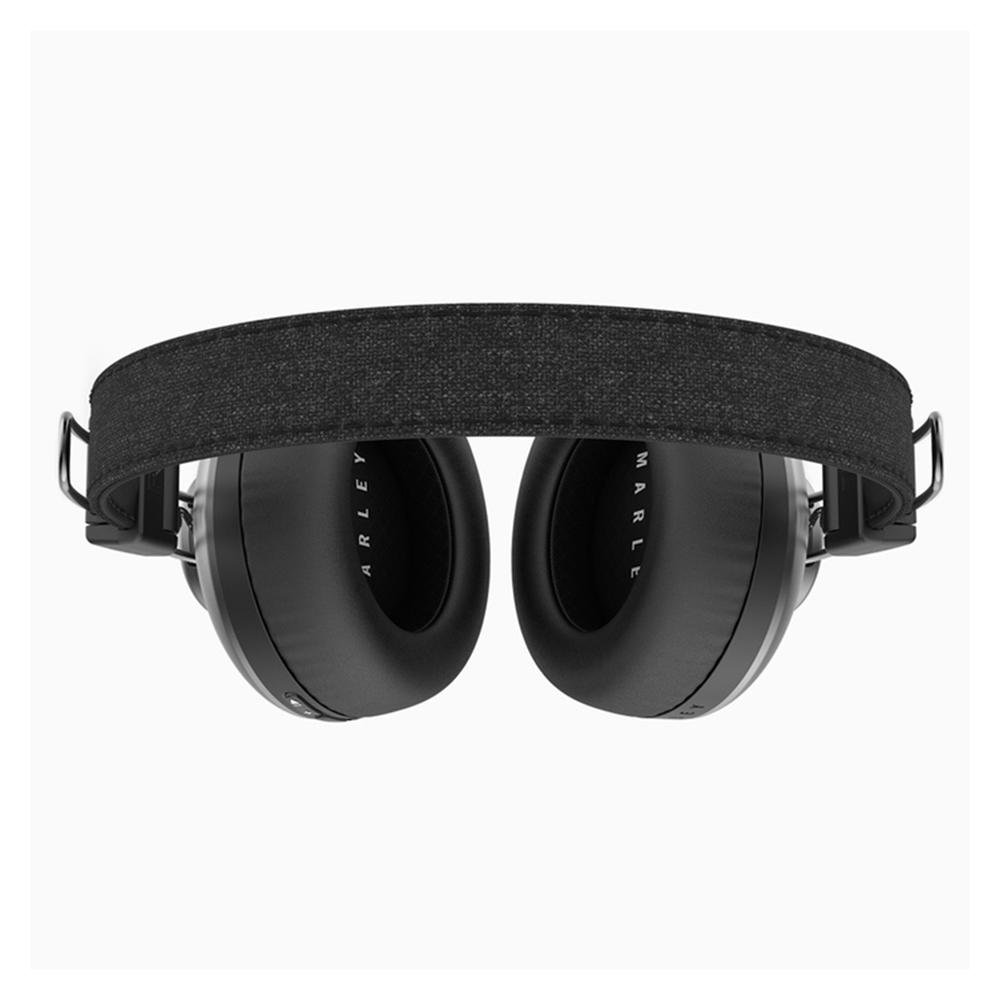 Fone de Ouvido Sem Fio House Of Marley Positive Vibration 2, Bluetooth, Drivers 40mm, Preto - FKAM00000700FGR Fone de Ouvido Sem Fio House Of Marley Positive Vibration 2, Bluetooth, Drivers 40mm, Preto - FKAM00000700FGR