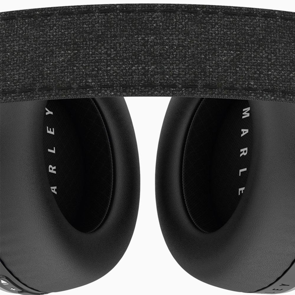 Fone de Ouvido Sem Fio House Of Marley Positive Vibration 2, Bluetooth, Drivers 40mm, Preto - FKAM00000700FGR Fone de Ouvido Sem Fio House Of Marley Positive Vibration 2, Bluetooth, Drivers 40mm, Preto - FKAM00000700FGR