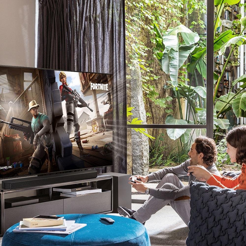 Smart TV Samsung 50 Polegadas Gaming Neo QLED 4K, 4 HDMI, Bluetooth, Wi-Fi, 144Hz, IA, HDR 10+, Alexa, Preto - QN50QN90BAGXZD Smart TV Samsung 50 Polegadas Gaming Neo QLED 4K, 4 HDMI, Bluetooth, Wi-Fi, 144Hz, IA, HDR 10+, Alexa, Preto - QN50QN90BAGXZD