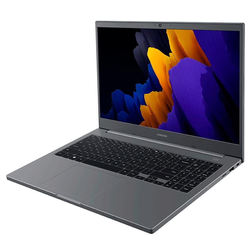 Notebook Samsung Intel Core i5-1135G7, 8GB RAM, SSD 256GB, 15.6 Full HD, Windows 11 Pro, Cinza - NP550XDA-KH6BR Notebook Samsung Intel Core i5-1135G7, 8GB RAM, SSD 256GB, 15.6 Full HD, Windows 11 Pro, Cinza - NP550XDA-KH6BR