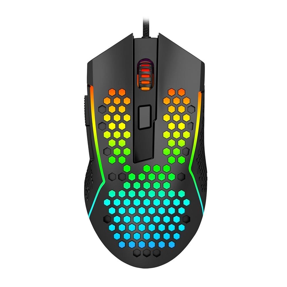 Mouse Gamer Redragon Reaping, Chroma Mk2, RGB, 12400DPI, Optical Switch, 6 Botões, Preto - M987-K