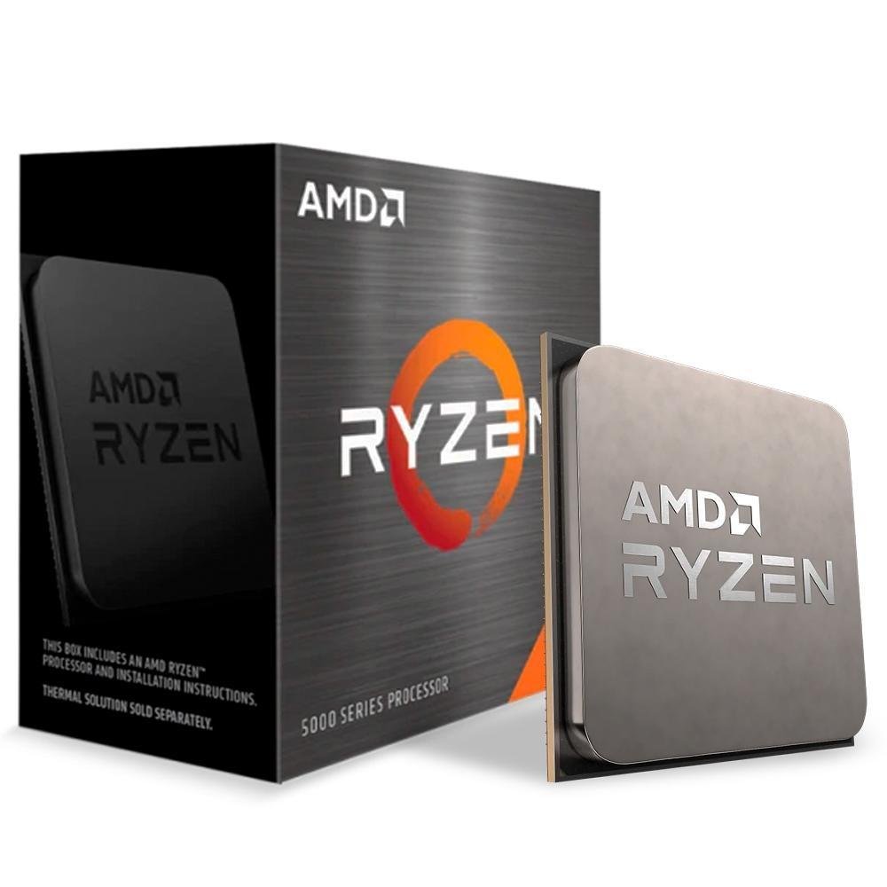 Kit Processador AMD Ryzen 7 5800X, Cache 36MB, 3.8GHz, Sem