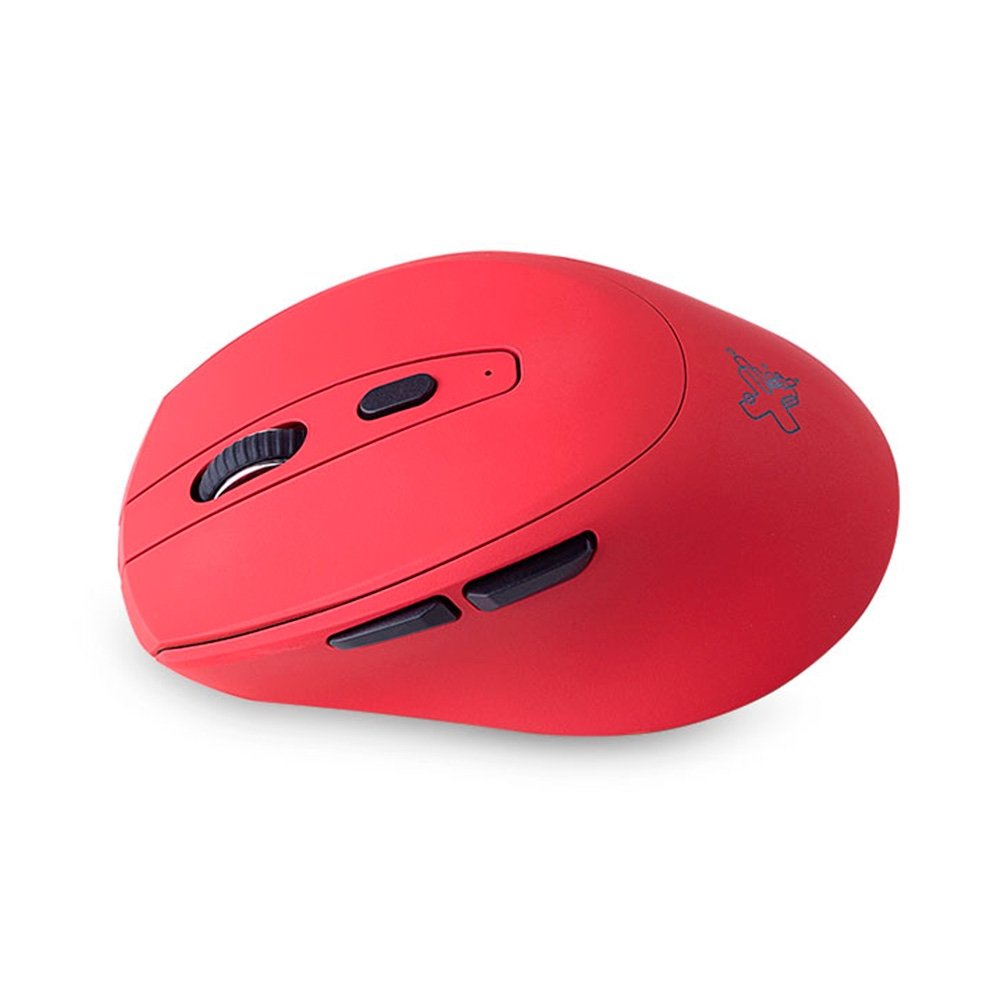 Mouse Maxprint Oriente Sem Fio, 1600 DPI, 6 Botões, USB, Vermelho - 60000109
