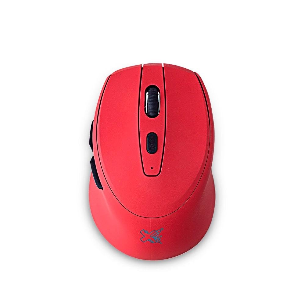 Mouse Maxprint Oriente Sem Fio, 1600 DPI, 6 Botões, USB, Vermelho - 60000109