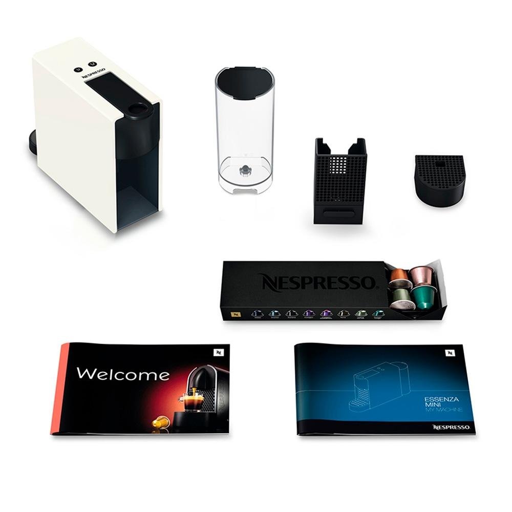 Cafeteira Nespresso Essenza Mini, 1260W, 220V, Branco - C30-BR3-WH-NE2