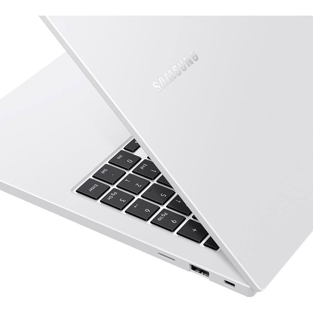 Notebook Samsung Book, Intel Core i5-1135G7, 8GB RAM, SSD 256GB, 15.6 Full HD, GeForce MX450, Windows 11, Branco Puro - NP550XDA-XH1BR