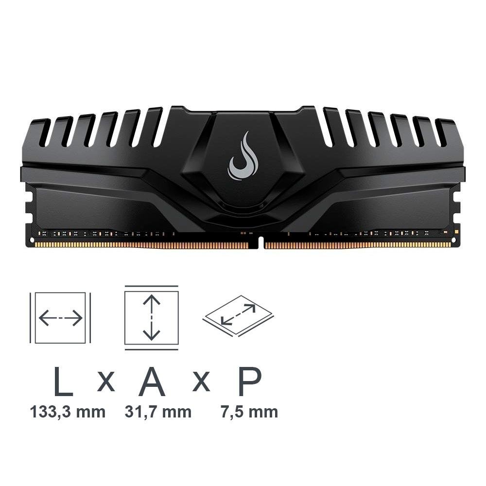 Memória RAM Rise Mode Z, 8GB | KaBuM!