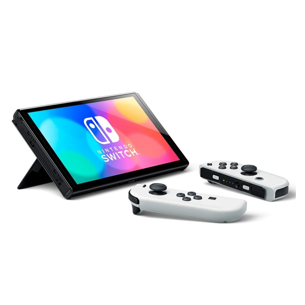 Console Nintendo Switch Oled com Joy-Con, Branco - HBGSKAAA2