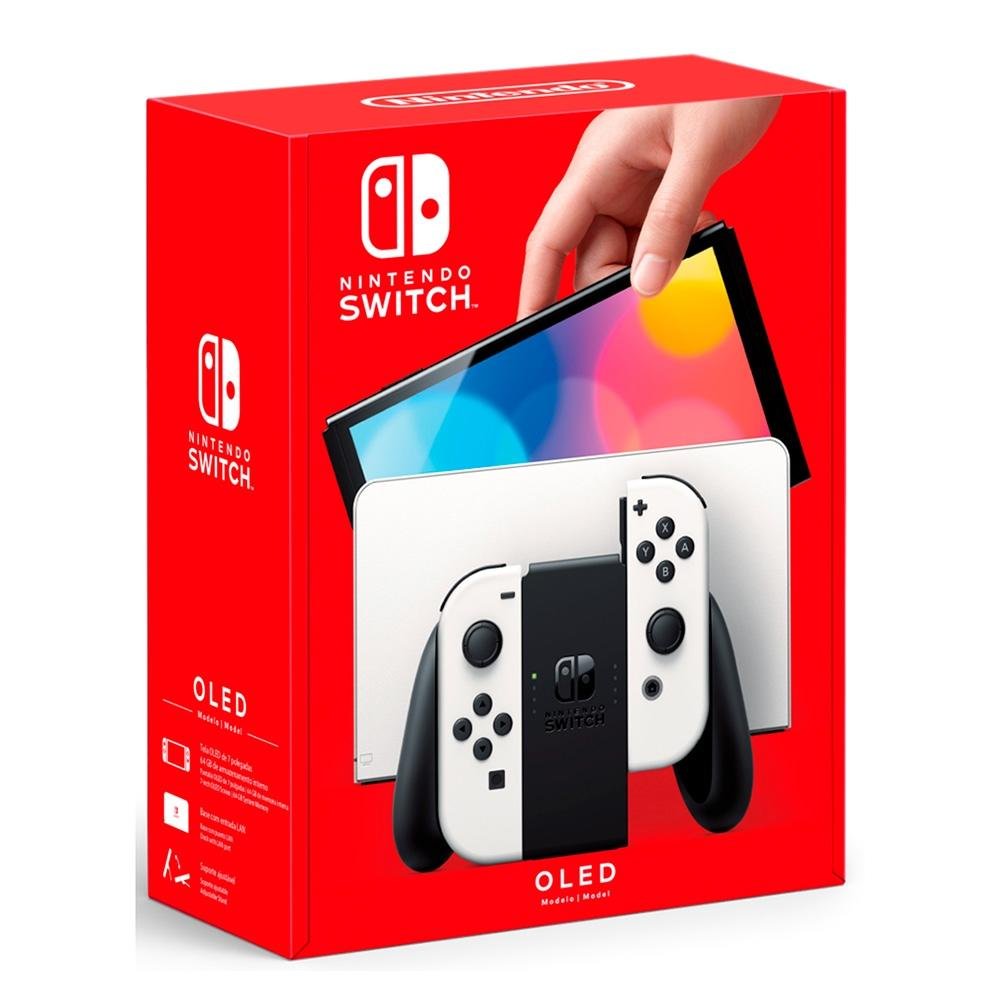 Console Nintendo Switch Oled com Joy-Con | KaBuM!