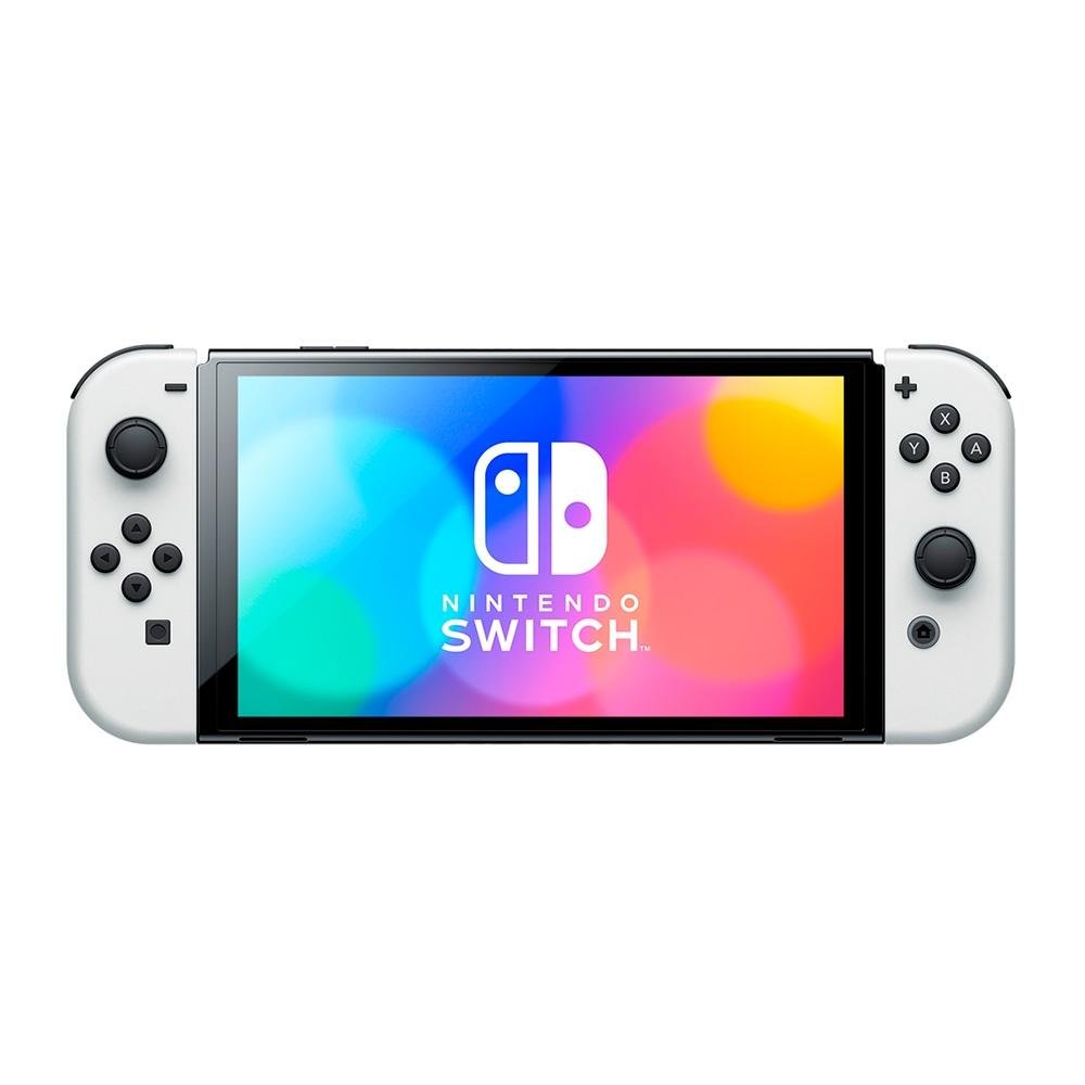 Console Nintendo Switch Oled com Joy-Con, Branco - HBGSKAAA2