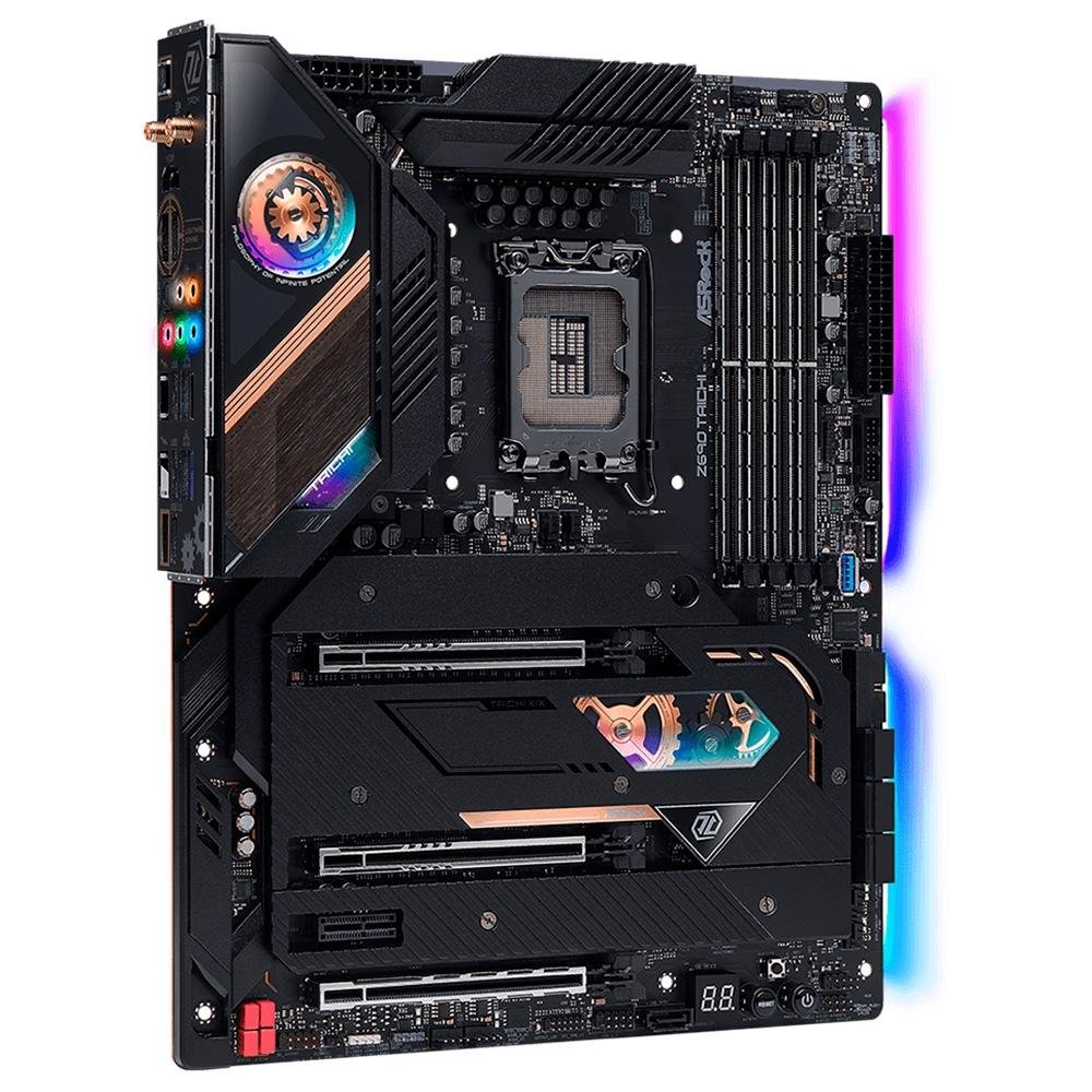 Placa-Mãe ASRock Z690 Taichi, Intel LGA 1700, ATX, DDR5, M.2 NVMe