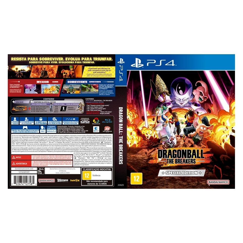 Promo Jeu dragon Ball The Breakers Pour Ps4 chez Carrefour
