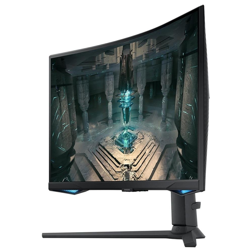 Monitor Gamer Curvo Samsung Odyssey G6 27", 240Hz, QHD, 1ms, DisplayPort e HDMI, HDR, FreeSync Premium - LS27BG650ELXZD Monitor Gamer Curvo Samsung Odyssey G6 27", 240Hz, QHD, 1ms, DisplayPort e HDMI, HDR, FreeSync Premium - LS27BG650ELXZD