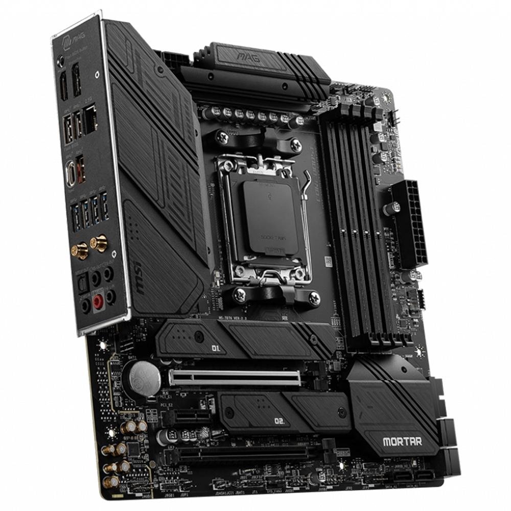 Placa-Mãe B650M MSI MAG Mortar Wi-Fi | KaBuM!