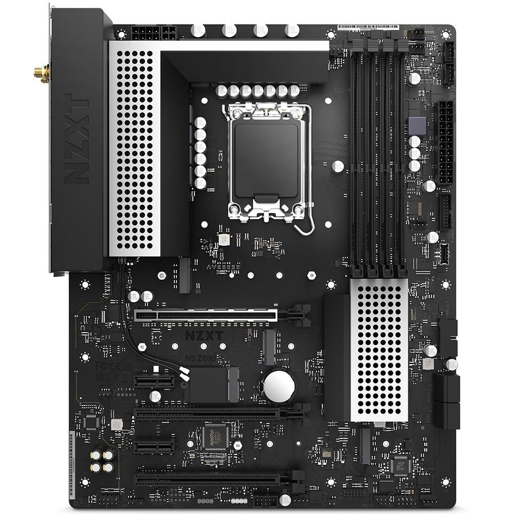 Placa-Mãe NZXT N5 Z690 Branco | KaBuM!