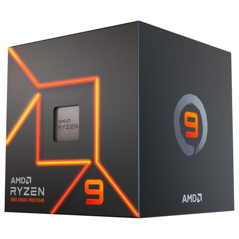 Processador AMD Ryzen 9 7900, 5.4GHz Max Turbo, Cache 76MB, AM5, 12 Núcleos, Vídeo Integrado - 100-100000590BOX Processador AMD Ryzen 9 7900, 5.4GHz Max Turbo, Cache 76MB, AM5, 12 Núcleos, Vídeo Integrado - 100-100000590BOX